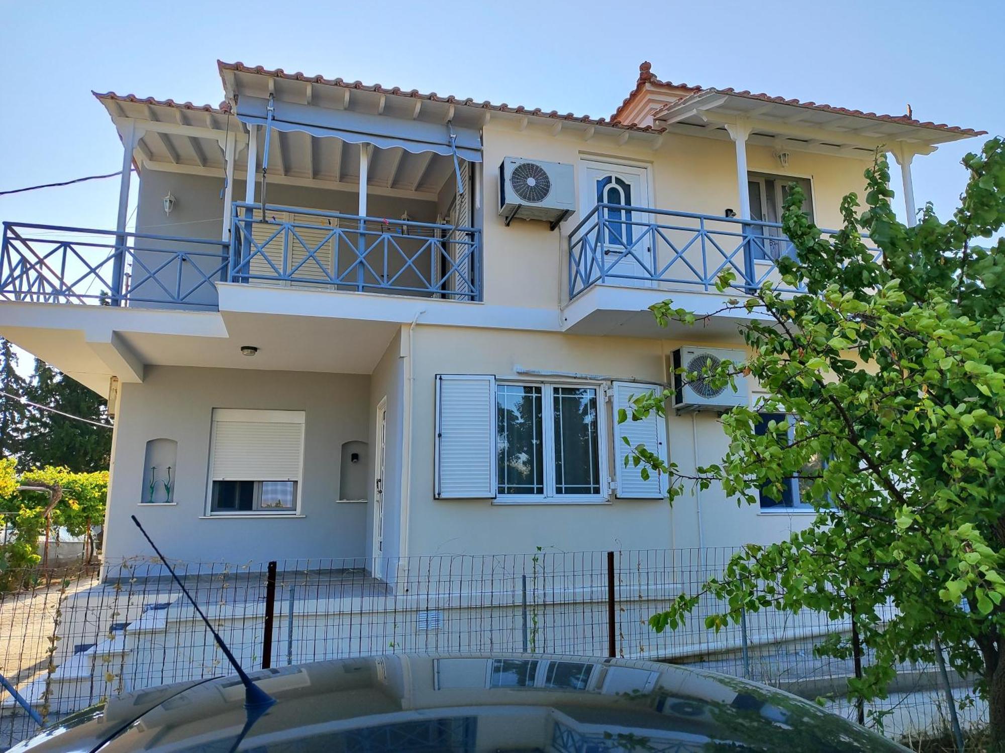 Holiday House With Sea View In Skala Polichnitos Skala Polichnitou Ngoại thất bức ảnh